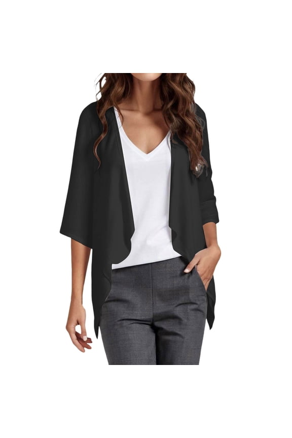 Women's Cardigan For Daily Casual Wear And Beach Vacations Versatile Open Front Design For Layering With Pants Or Swimwear Throughout All Seasons