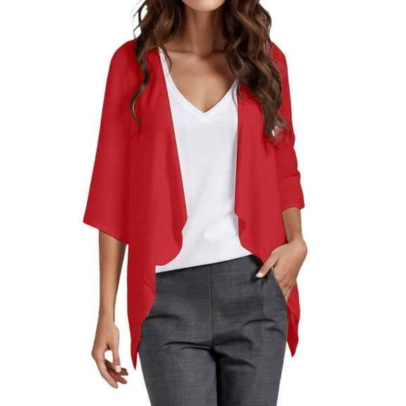 Women's Cardigan For Daily Casual Wear And Beach Vacations Versatile Open Front Design For Layering With Pants Or Swimwear Throughout All Seasons