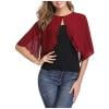 Women's Cardigan Long Sleeve Bolero Shrugs for Evening Dress Lightweight Cropped Open Front Casual Chiffon Tops