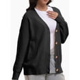thumbnail image 1 of Women's Cardigan, New Cardigan Large Button Fashion Top, 1 of 6