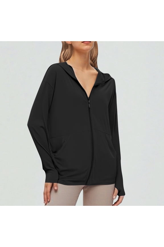 Women’s Cardigan Protective Ice Silk Sunscreen Jacket for Summer Loose Fit Short Sleeves Lightweight and Breathable