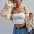 thumbnail image 1 of Women's Cardigan Sweaters 2023 Fall Oversized Open Front Button V Neck Lightweight Cardigans Knit Outerwear Oversized Cardigans for Women Womens plus Size Open Front Sweaters plus Size Sweater for, 1 of 8