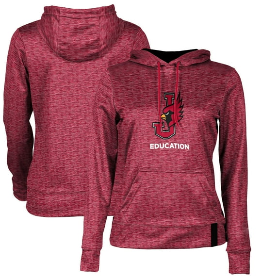 Women's Cardinal William Jewell Cardinals Education Pullover Hoodie