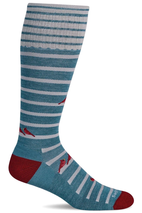 Women's Cardinals | Moderate Graduated Compression Socks
