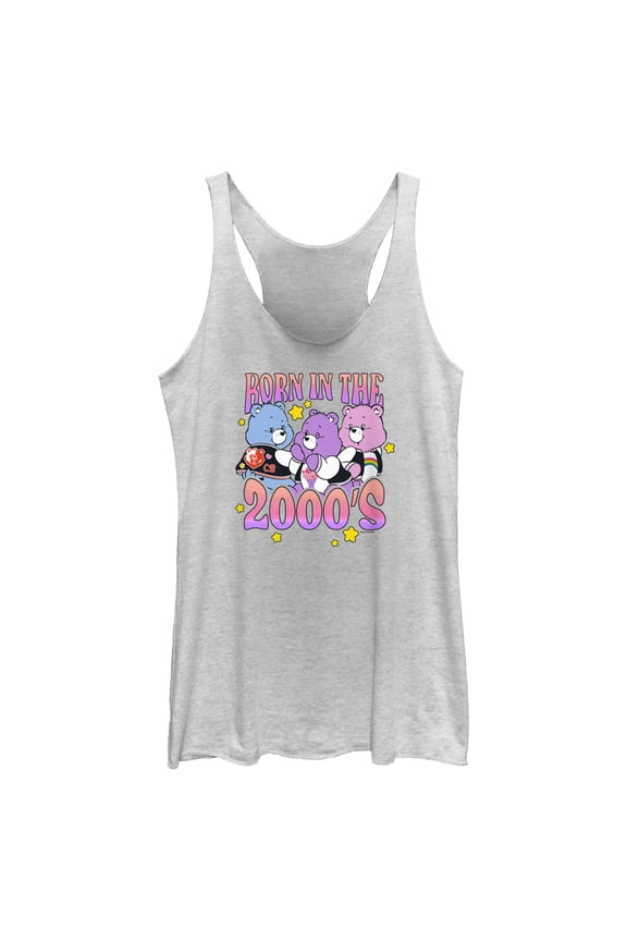 Women's Care Bears Born in the 2000's Racerback Tank Top