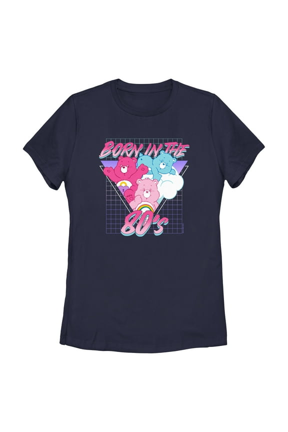 Women's Care Bears Born in the 80's Graphic T-Shirt