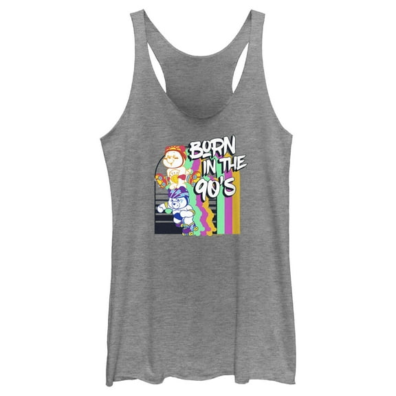 Women's Care Bears Born in the 90's Racerback Tank Top