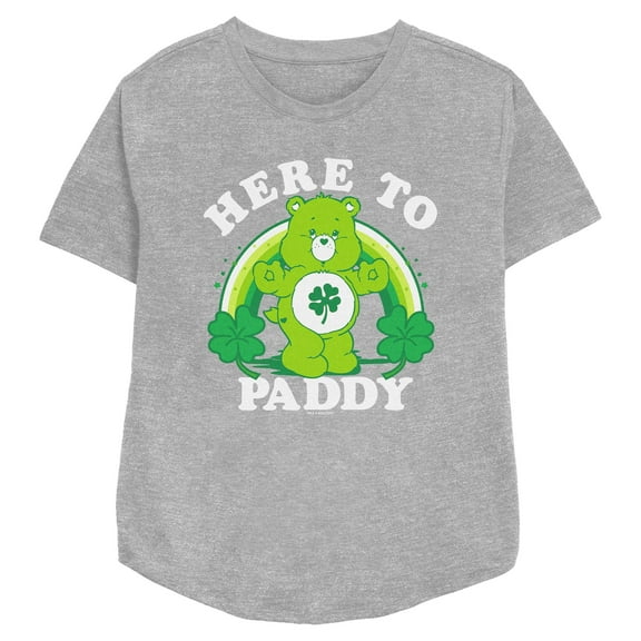 Women's Care Bears Here to Paddy  Graphic T-Shirt