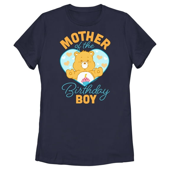 Women's Care Bears Mother of the Birthday Boy  Graphic T-Shirt