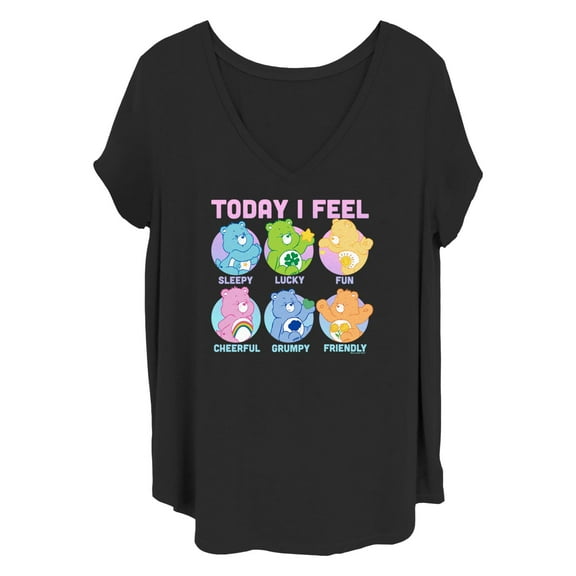 Women's Care Bears Today I Feel Graphic T-Shirt