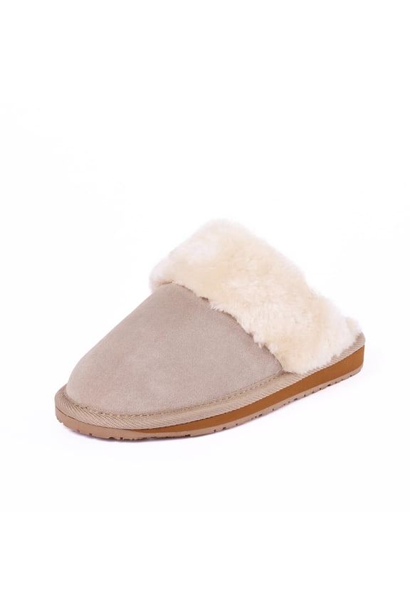 Women's Carefree Scuff, Simply Taupe, Size 11