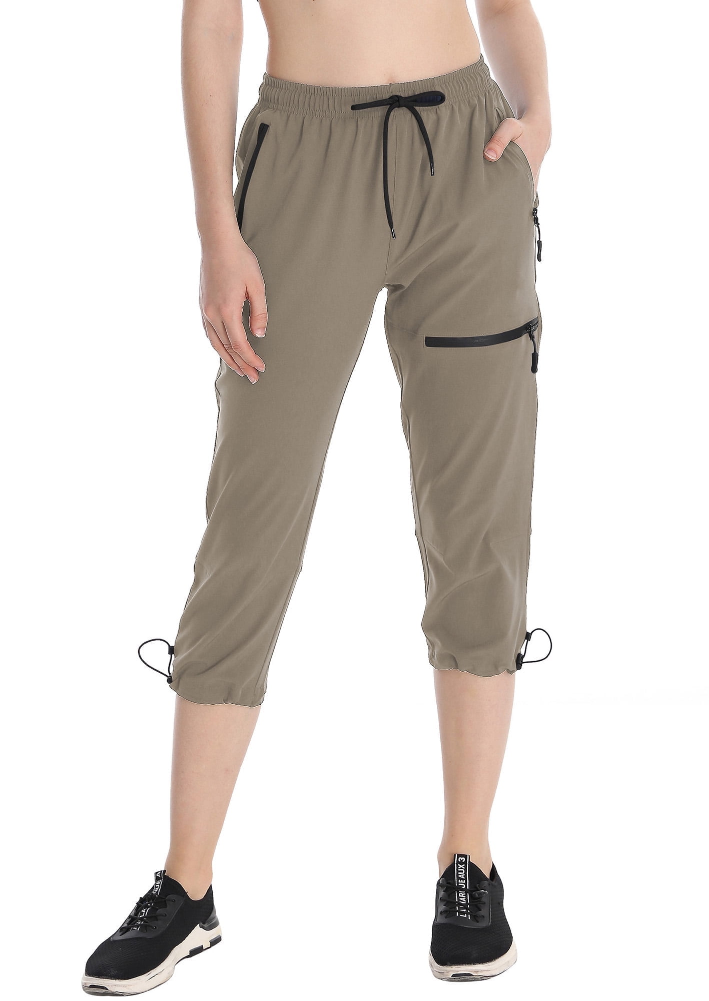 Wespornow Hiking-Pants-Women Convertible Zip-Off Pants Lightweight Qui