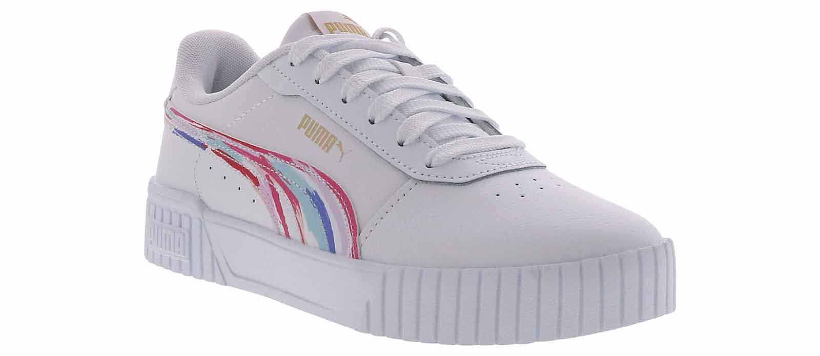 Women's Carina 2.0 Brushed Puma White/Orchid Shadow (391718 01) - 8.5