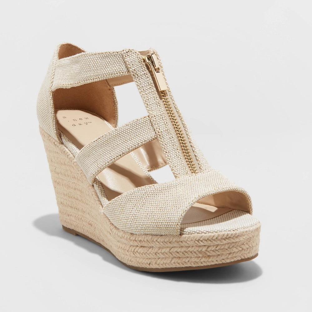 Espadrille wedge pump discount