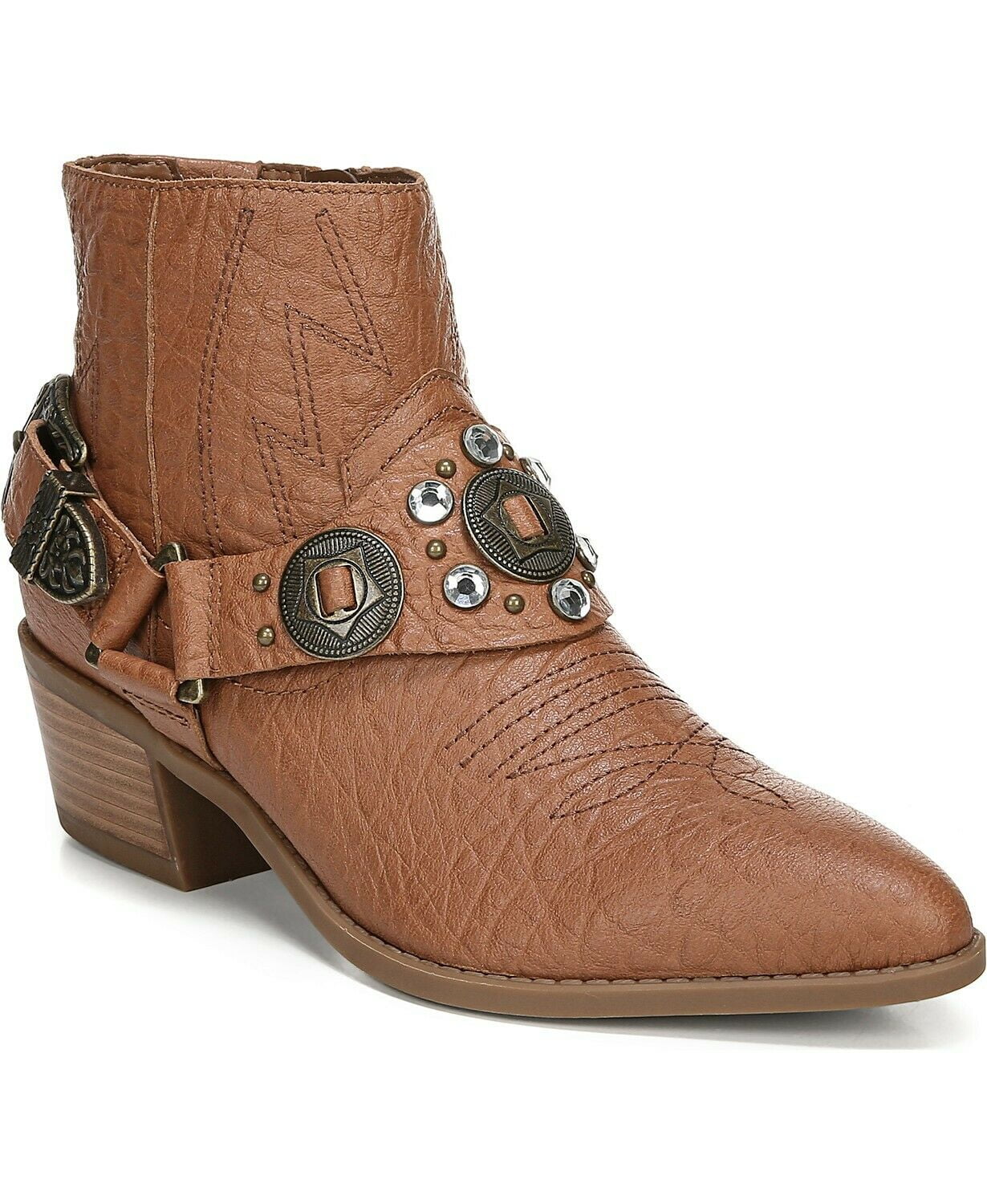 Women s Carlos Santana Marlene Western Boot Cognac B4HP MSRP 139 US 8M