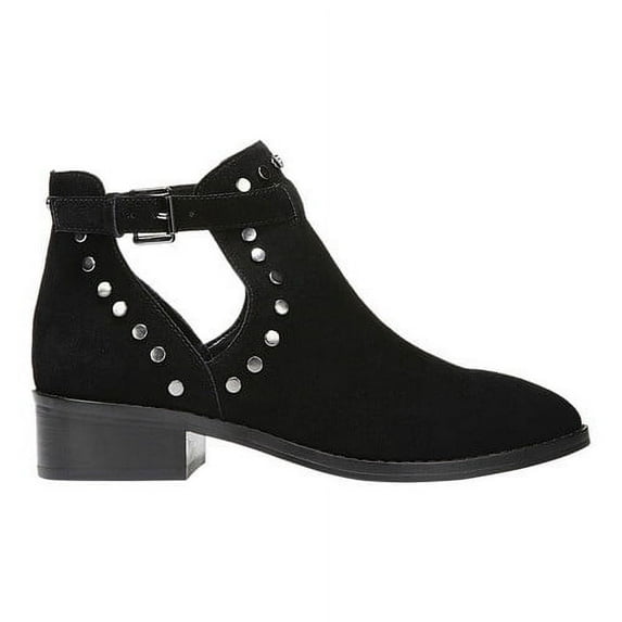 carlos by carlos santana women's blake ankle boot, black, 6.5 medium us