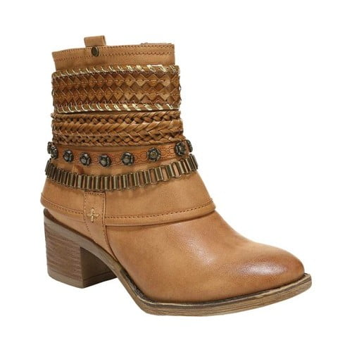Carlos top snakeskin booties