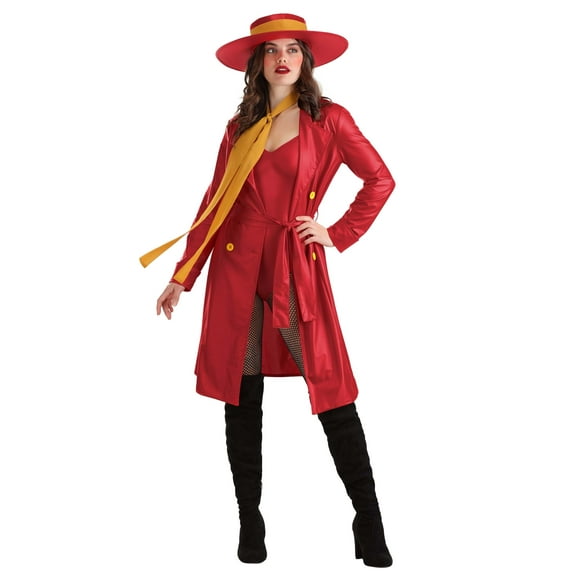 Women's Carmen Sandiego Bodysuit Costume