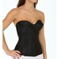thumbnail image 1 of Women's Carnival 424 Full Figure Satin Torsolette Bra (Black 32C), 1 of 4