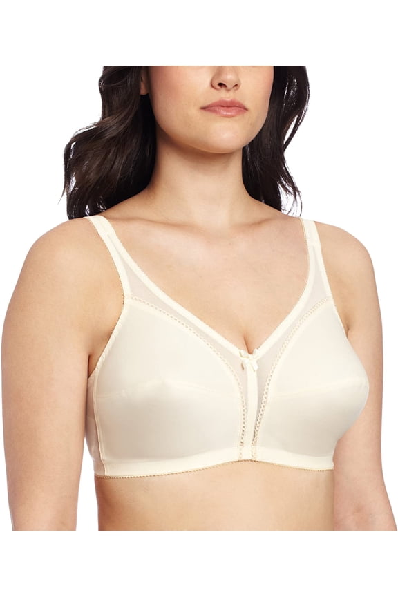 Women's Carnival 620 Full Figure Camisole Shoulder Soft Cup Bra (Champagne 44D)
