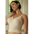 thumbnail image 1 of Women's Carnival 720 Full Figure Camisole Longline Bra (Champagne 44C), 1 of 3