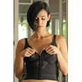 thumbnail image 1 of Women's Carnival 745 Front Closure Longline Bra (Black 42C), 1 of 4