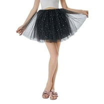 Women's Carnival Festival Sparkly A Line Tutu Skirt With Inner And Overlay Puffy Half Skirt Denim Skirts plus Size Hoop Skirt Petticoat Floral Skirts for Women Skirt Preppy Skirt Hinge Tennis Skirt