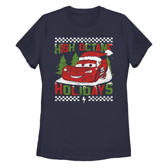 Women's Cars High Octane Holidays Graphic T-Shirt