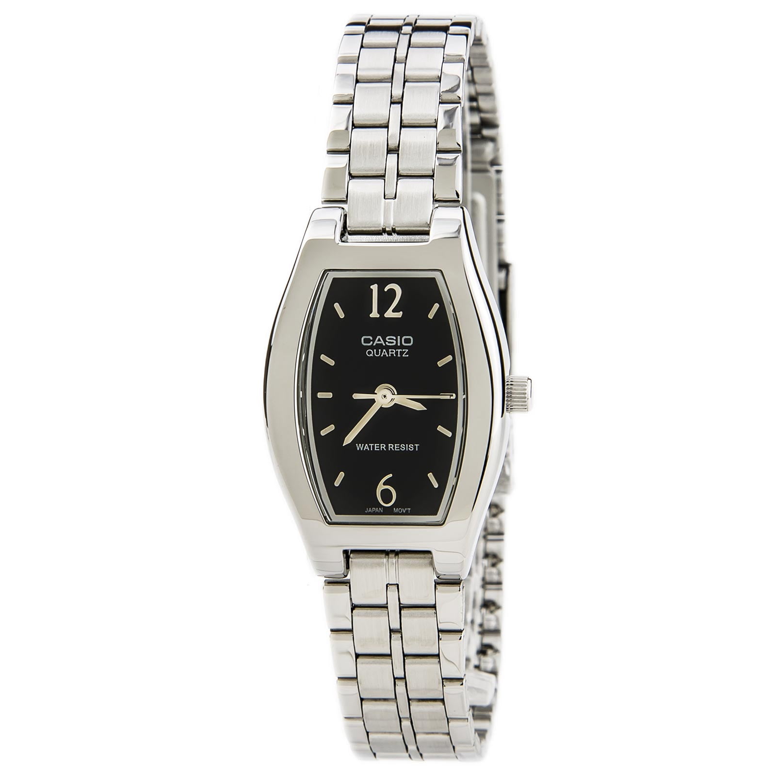 Casio Women’s Black Dial Stainless Steel Watch - LTP-1254D-1A