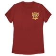 thumbnail image 1 of Women's Castlevania Trevor Belmont Family Crest Graphic Tee Red 2X Large, 1 of 3