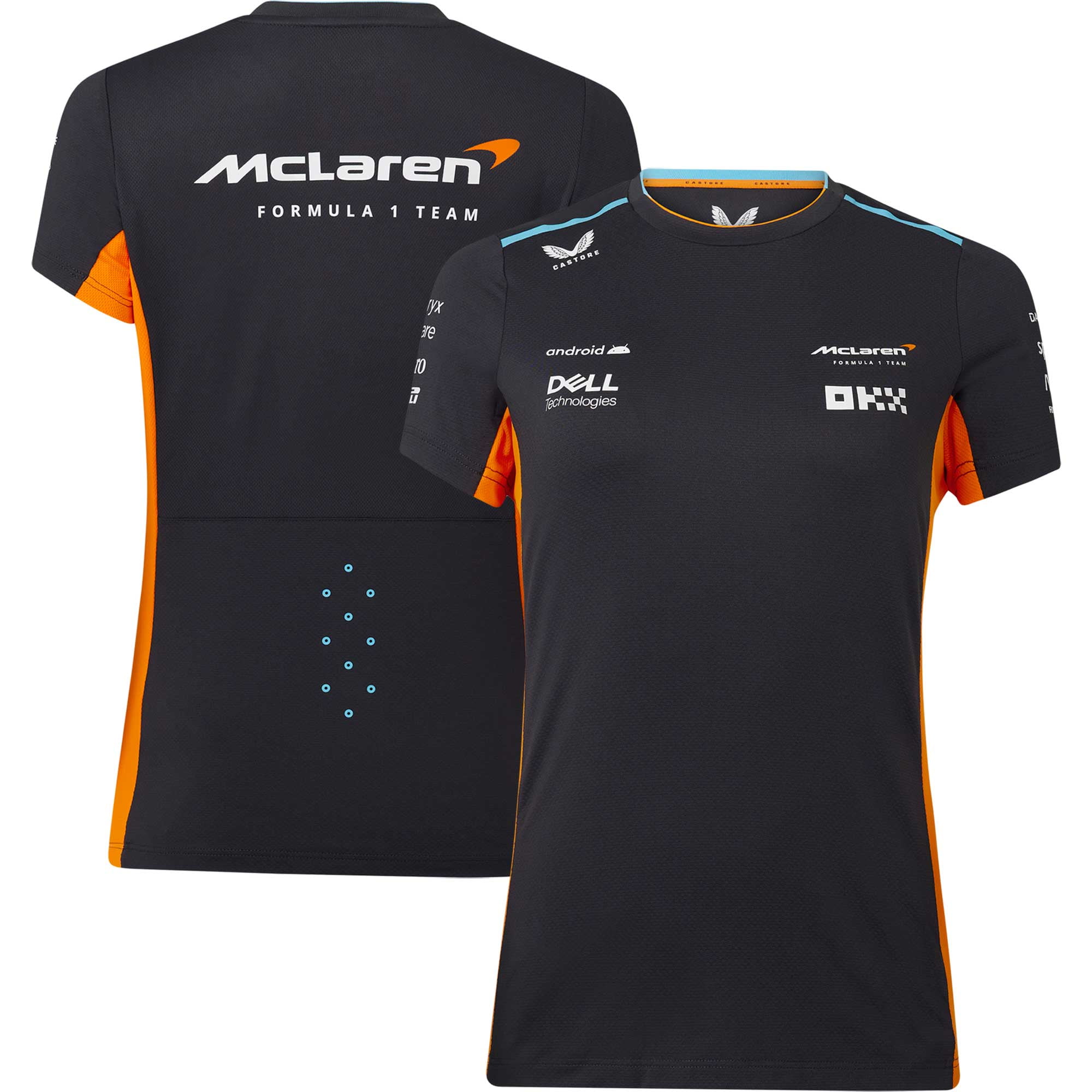 Women's Castore Gray McLaren F1 Team 2023 Replica Set-Up T-Shirt ...