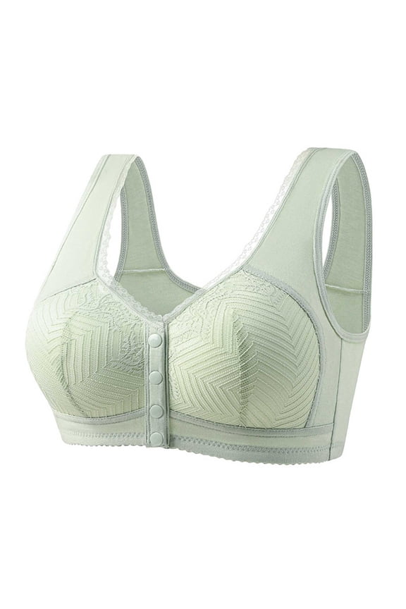 Women's Casual Adjustable Breathable Bra - No Steel Ring, Lace Stitching, Comfort Fit