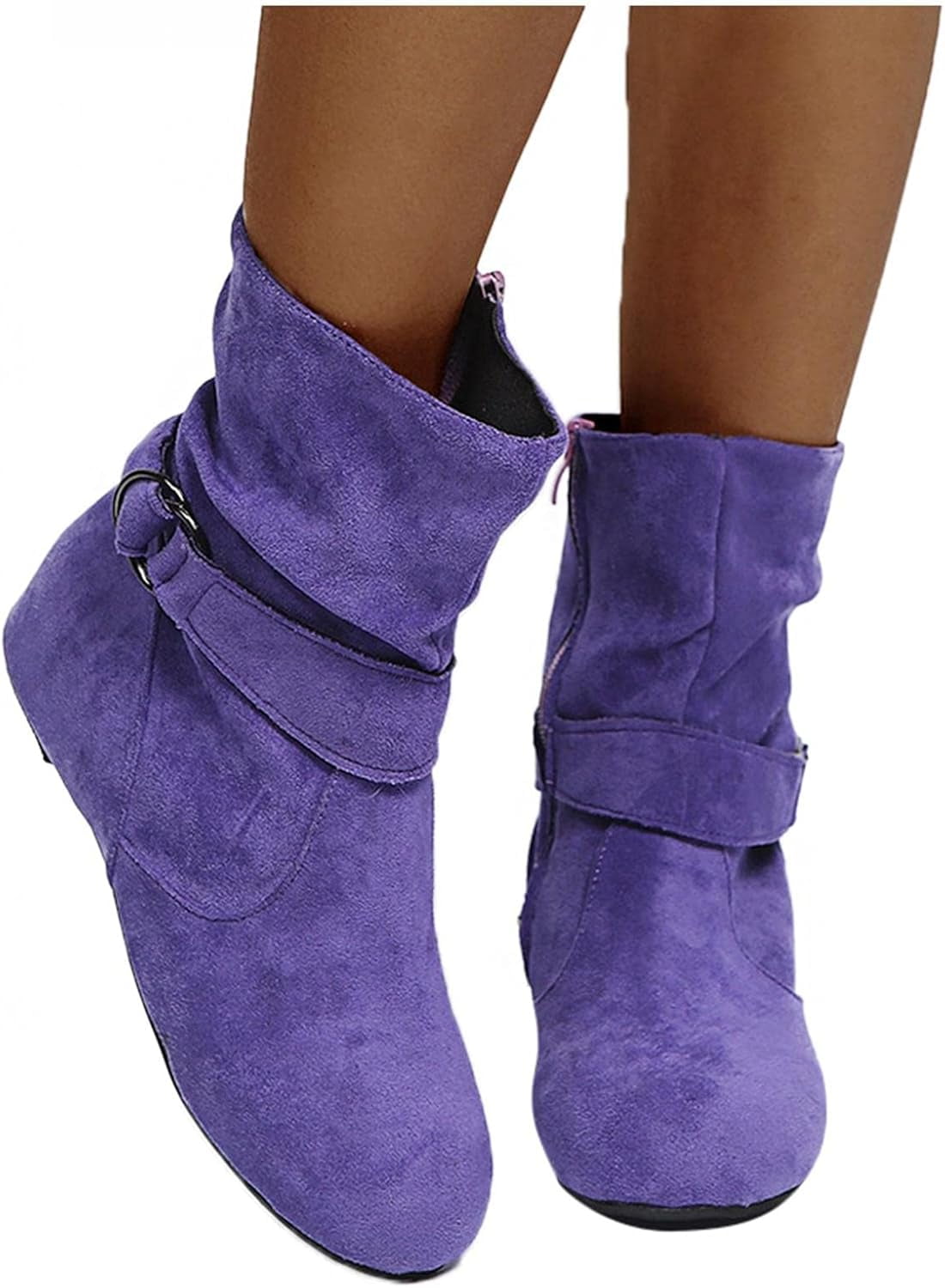 JBU Women's Alaska Waterproof Winter Boots - Mid Calf Casual Lace Up With Memory Foam - View #6