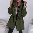 thumbnail image 1 of Women's Casual Autumn/winter Hooded Zipper Coat In The Latest Fashion Long Anorak Jacket Jacket Dresses for Women Work Women Light Jacket Casual Cute Jacket Womens Women Fall Jackets Women's Denim, 1 of 8