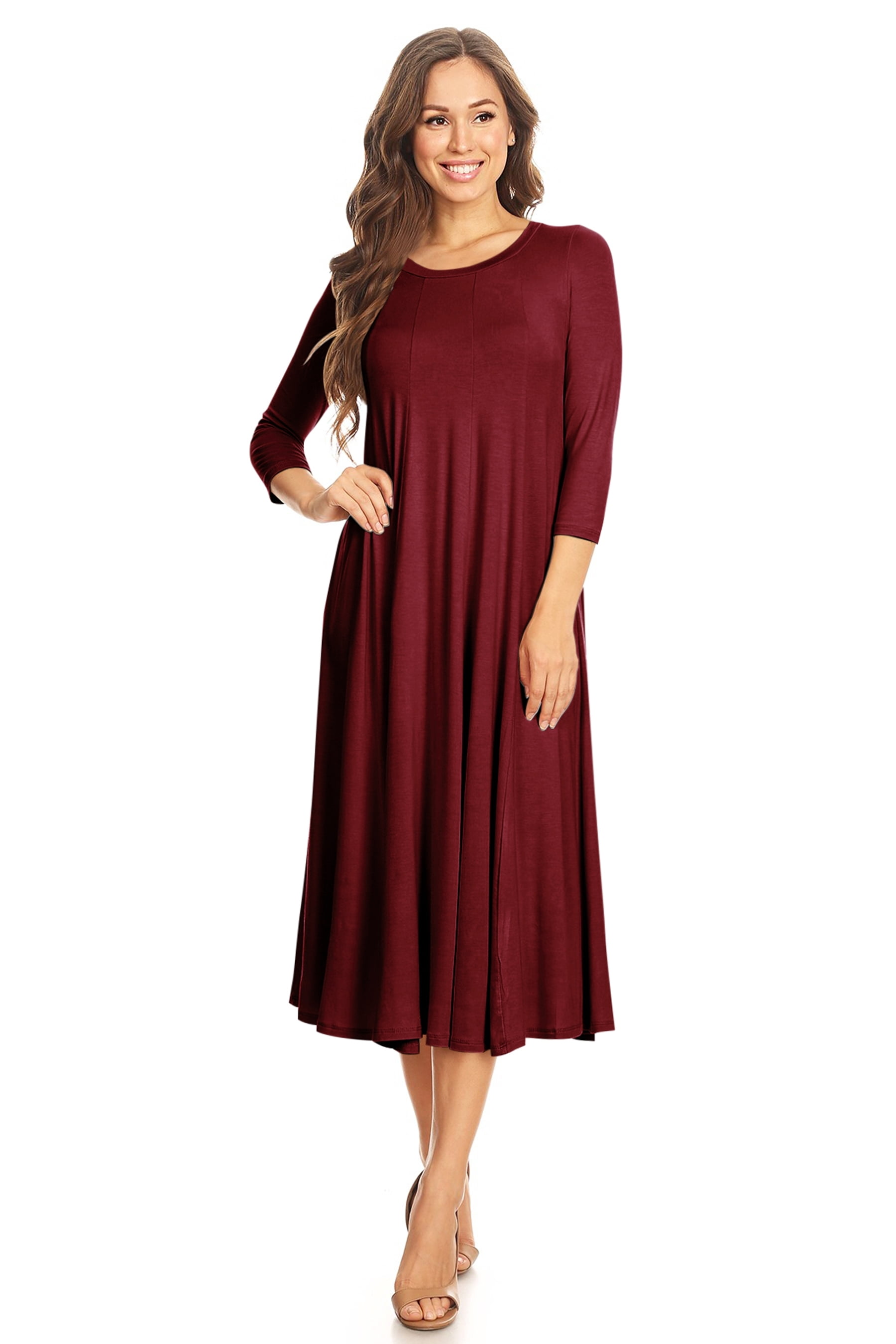 long flowy dresses for work White Flowy Beach Dress: Women's Swimsuit Cover Up-Eddoyee main image 1