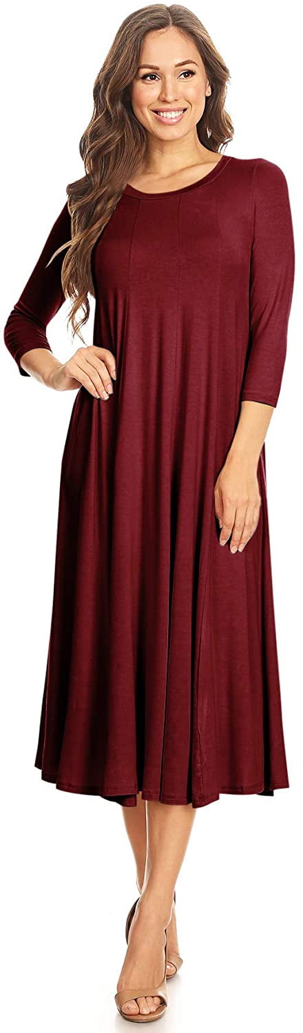 slim fit dress slacks Formal Dress: 61437. Long, Plunging Neckline, Fit N Flare main image 1