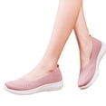 thumbnail image 1 of Women's Casual Breathable Knit Walking Shoes, Mesh Slip on Design with Cushion Sole and Non Slip Grip, Comfortable Sneakers for Indoor Outdoor Daily Wear, 1 of 6