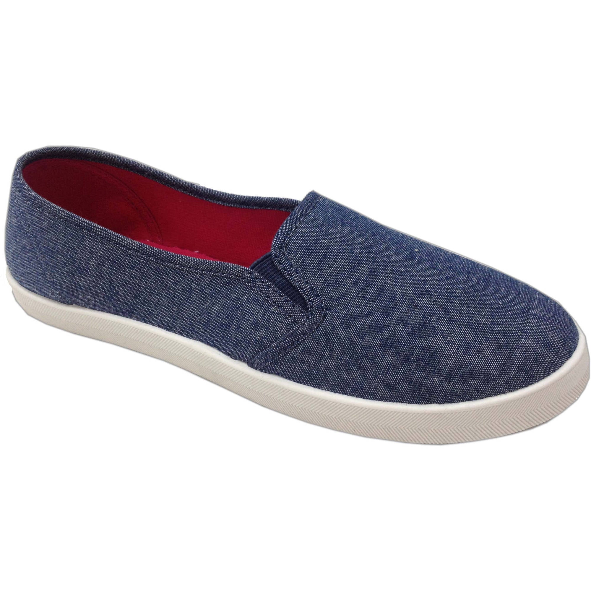 Chaussures Bateau Jeffery Tyler Toile Slip-on - Taille 9 - Neuf Avec Boîte