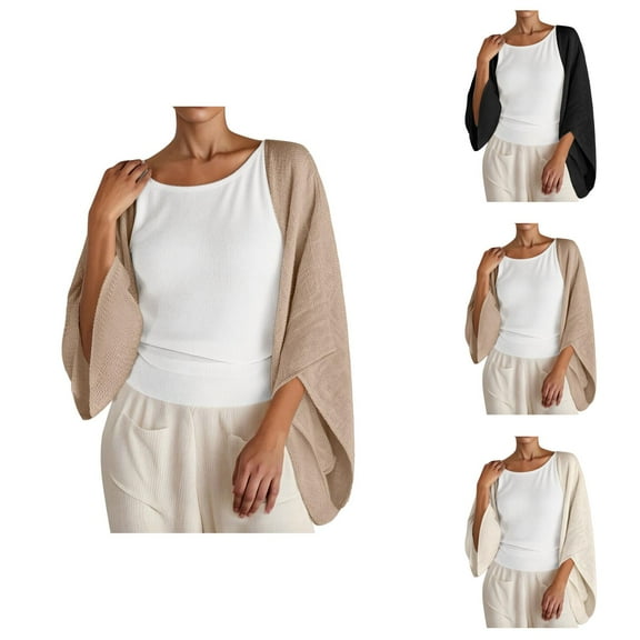 Women's Casual Cardigan Long Sleeve Open Front Lightweight Knit Sweater Cover Up For Daily Wear And Outfits Cardigan Sweaters for Women