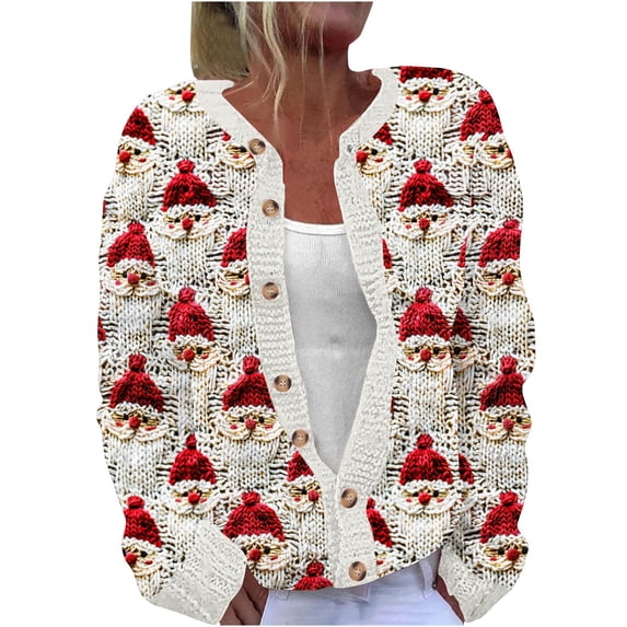 Women's Casual Cardigan Long Sleeve V Neck Hollow Out Knit Jacket - Lightweight Coat Open Front Topper for Home, Work, or Weekend Errands
