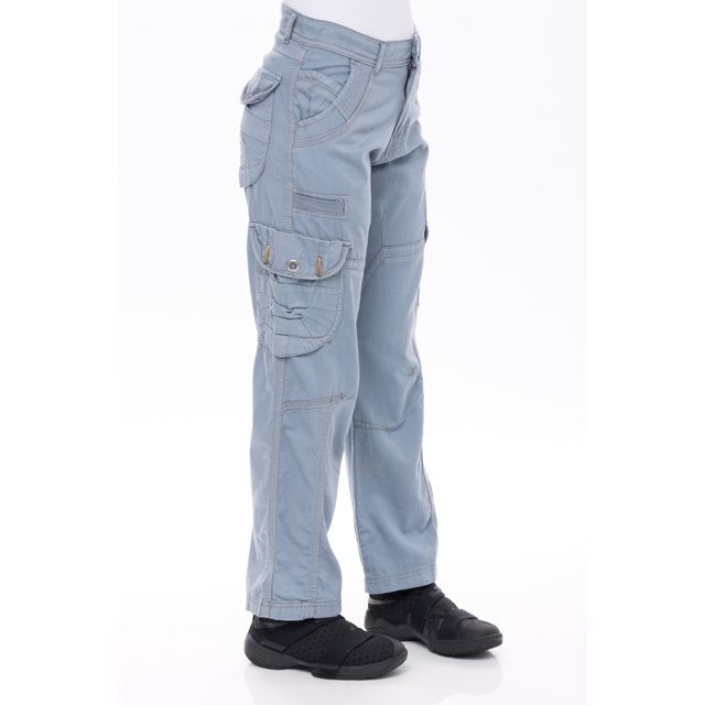 Women's Casual Cargo Pants Solid Cotton Military Army Styles Trousers