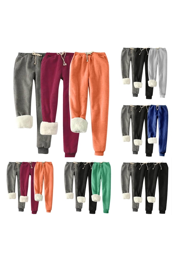 Women's Casual Color Blocked Velvet Pants Trousers Bottoms Loose Fit Tight Leg Sports Pants Soft Stretchy Lounge Home Wear Gym Workout Travel Essentials | Aestivo,Black L