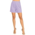 thumbnail image 1 of Women's Relaxed Fit Elastic Waistband Shorts for Summer Outfits, 1 of 3