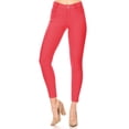 thumbnail image 1 of Women's Casual Cotton Blend Pockets Slim Fit Skinny Jegging Stretchy Jeans Pant S-3XL, 1 of 5