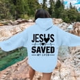 thumbnail image 1 of Women's Casual Crew Neck God Letter Hoodie, 1 of 4