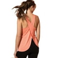 thumbnail image 1 of Women's Casual Cross Back Yoga Shirt Sleeveless Back Workout Sports Vest Top, 1 of 6