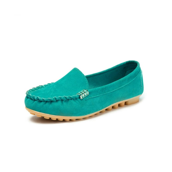 Women's Casual Cushioning Orthopedic Shoes,Women's Comfortable Lightweight Suede Loafers
