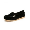thumbnail image 1 of Women's Casual Cushioning Orthopedic Shoes,Women's Comfortable Lightweight Suede Loafers, 1 of 9