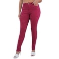 thumbnail image 1 of Women's Casual Denim Trousers High Waisted Skinny Jeans Stretch Slim Fit Office Streetwear Pants, 1 of 5