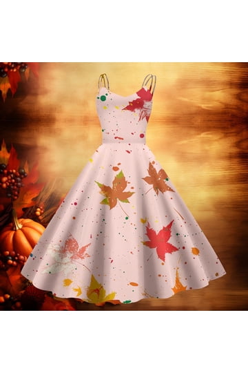 Thanksgiving Dresses for Women and Kids